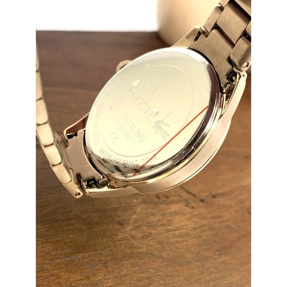Lacoste Women's Watch 2001191 Ladycroc Quartz Rose Gold Stainless Steel 36mm - Picture 6 of 13